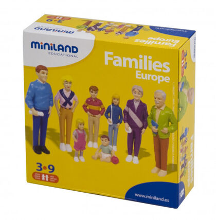 Figures Amics del món Família europea Miniland
