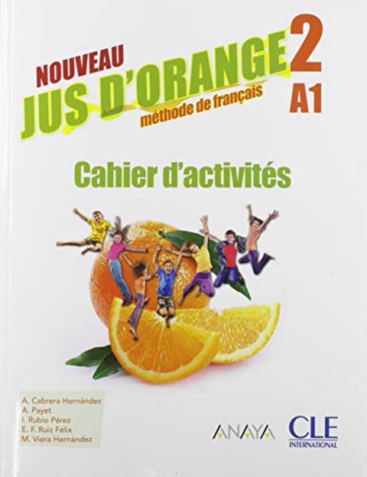 Nouveau Jus D'Orange 2. Cahier D'Activits
