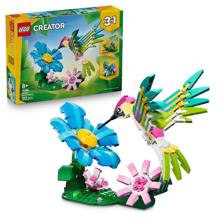 LEGO® LEGO Creator Fauna Salvatge: Colibrí de Colors 31384
