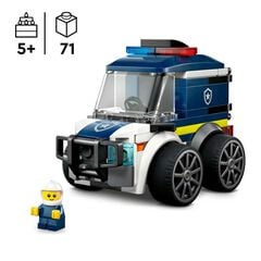 LEGO&reg; City Vehicles: Furgoneta de Policia 60481