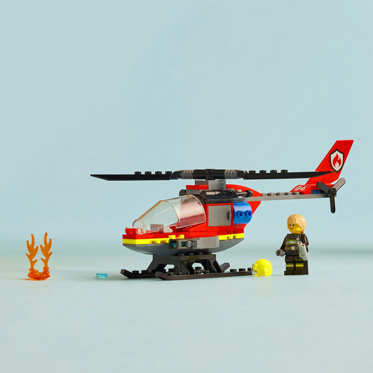 LEGO® City Helicòpter de Rescat de Bombers 60411