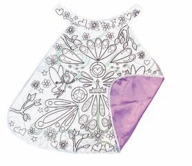 Capa Hada Colorear y Rotuladores