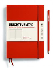 Libreta Leuchtturm A5 tapa dura dots port red