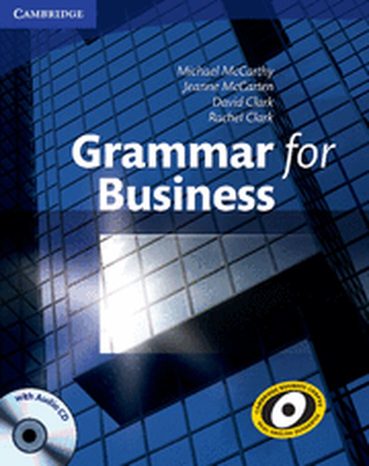 Grammar For Business Student'S Book+Cd