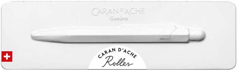 Roller Caran d'Ache blanco