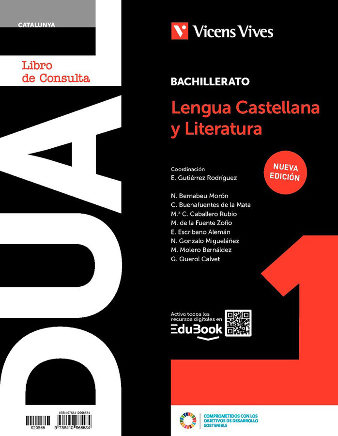 Dual 1. Lengua Castellana y literatura (Libro consulta + Cuaderno + Digital)