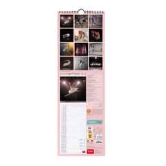 Calendari paret Legami 16X49 2024 Ballet
