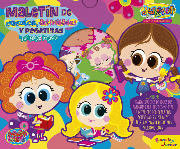 Distroller. Maletín de cuentos . Actividades y pegatinas