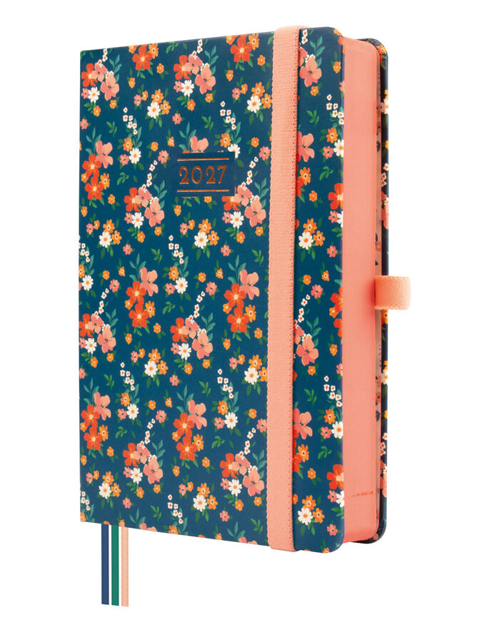 Agenda Finocam Design D&iacute;a P&aacute;gina 2027 Catal&aacute;n Flora