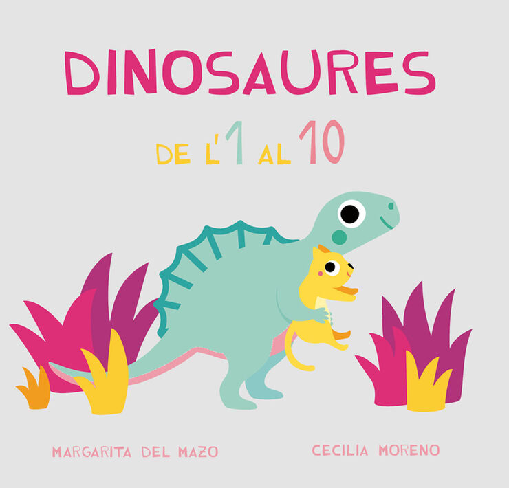 Dinosaures de l'1 al 10