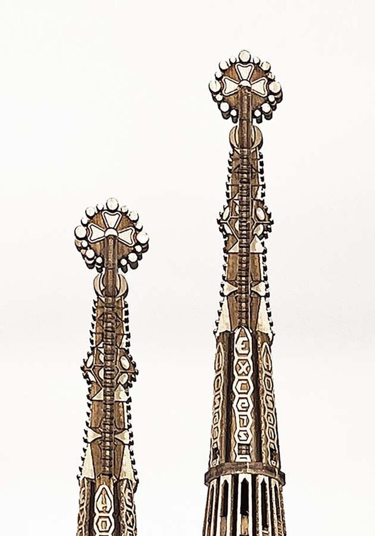 Maqueta Ambwood Sagrada Familia