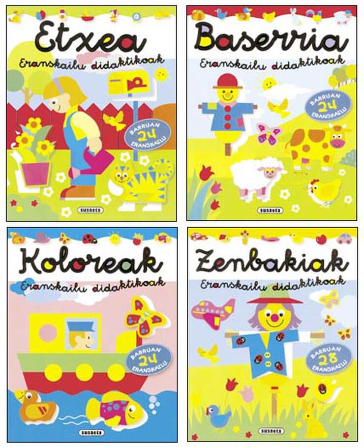 Eranskailu didaktikoak (4 titulu)