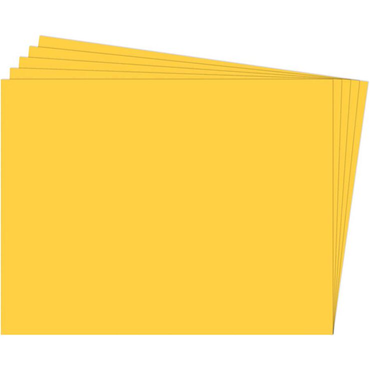Cartolina Fixo 50x65 180g groc canari 25u