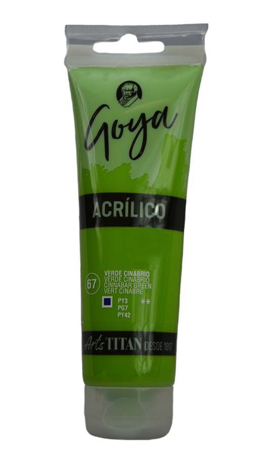 Pintura acr&iacute;lica Goya 125ml verd cinabri