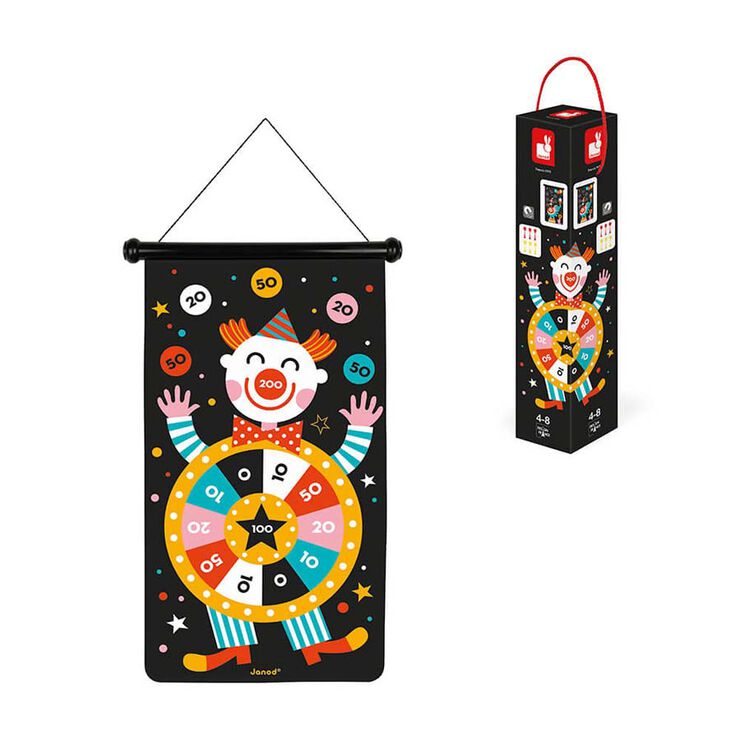 Juego de dardos magnéticos Circo
