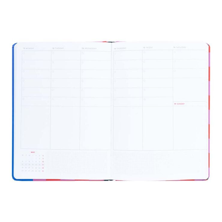 Agenda A5 sem/vista mult 2026 Colorfun Your Plans