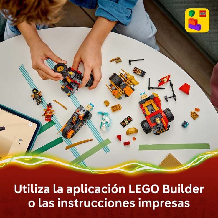 LEGO&reg; Ninjago Veh&iacute;culos Combinables de Kai y Cole 71864