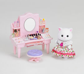 Ambientes Sylvanian Families Tocador y cosméticos