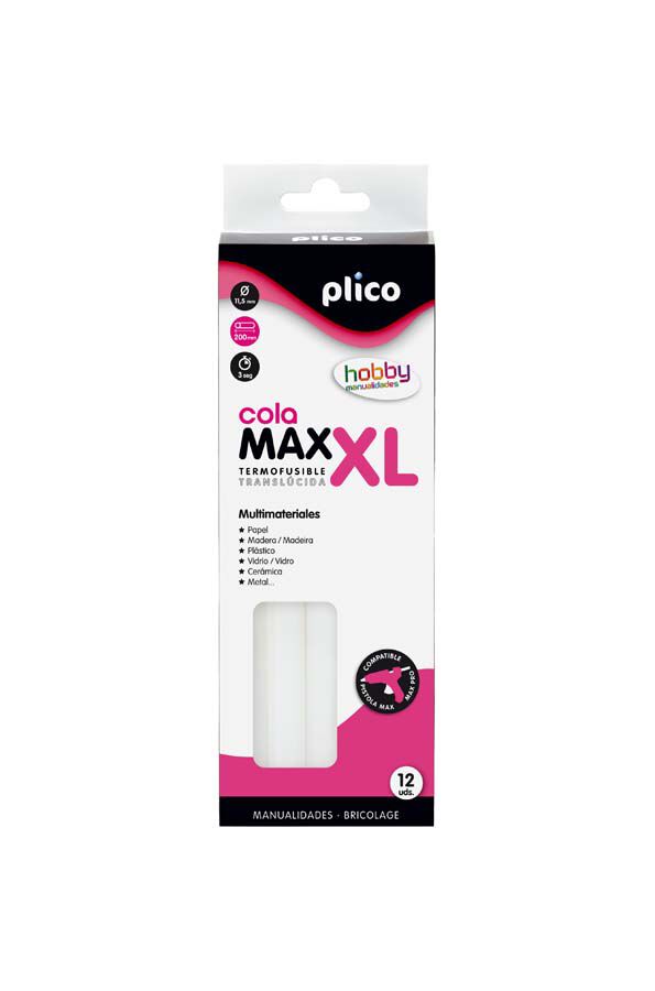Cola termofusible Plico MaxXL 12u