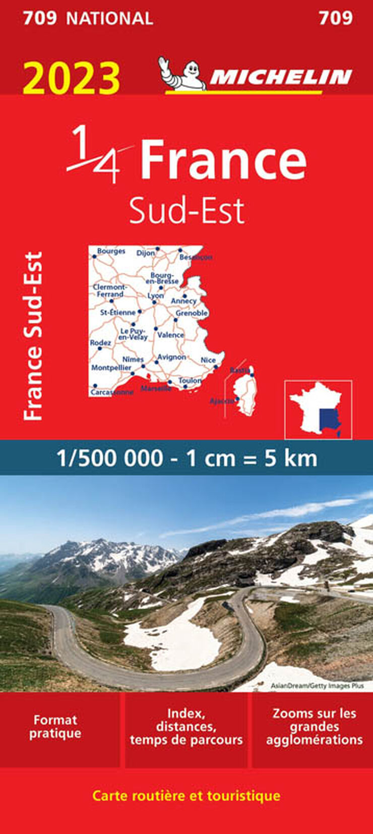 Mapa National France Sud-Est