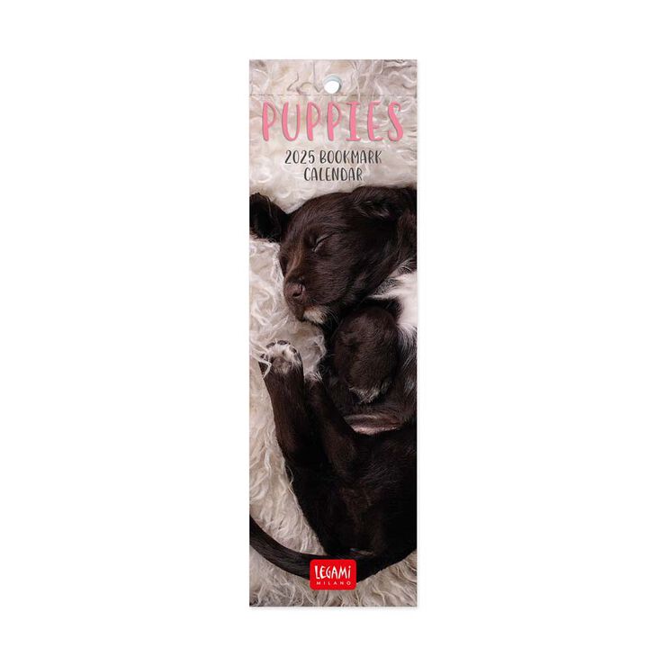 Calendario Marcapáginas Legami m/vista 2025 Puppies