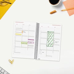Agenda Finocam Year Setmana Vista Horitzontal 2027 Castell&agrave; Negre
