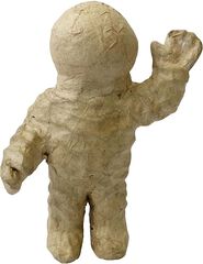 Astronauta de papel maché Décopatch