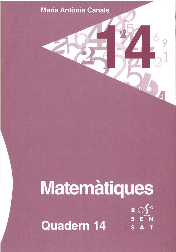 14Drs Quadern 14 Rosa Sensat 14Drs Quadern 14 Rosa Sensat