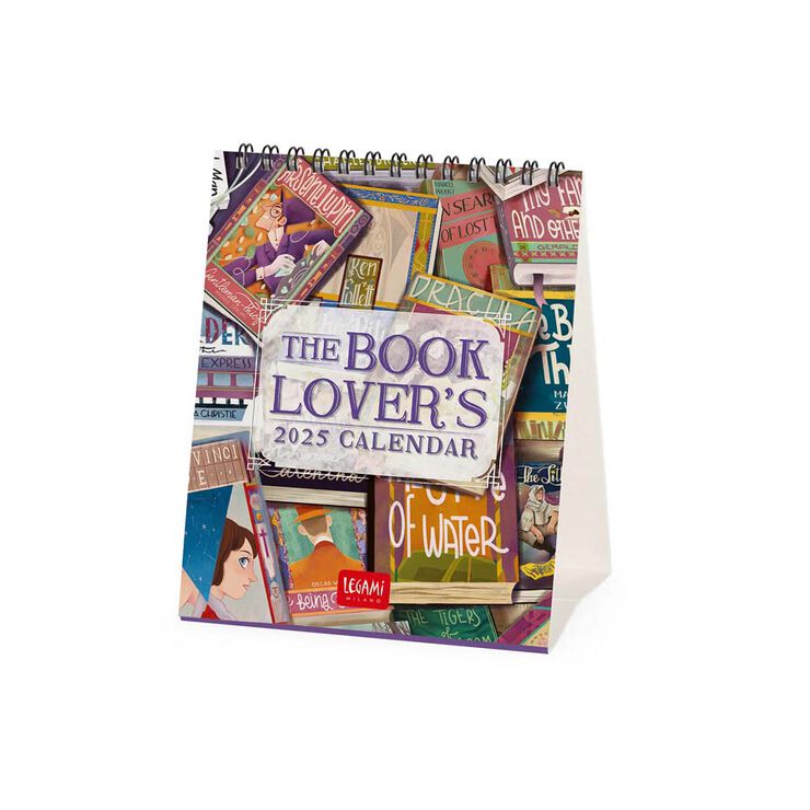 Calendari Taula Legami m/vista 2025 Booklovers
