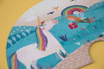 Puzle Progresivo Happy Birthday Unicorn!
