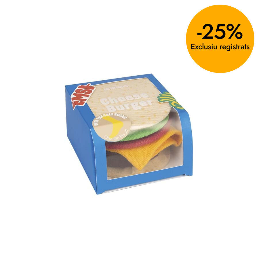 Mitjons Eat My Socks Hamburguesa