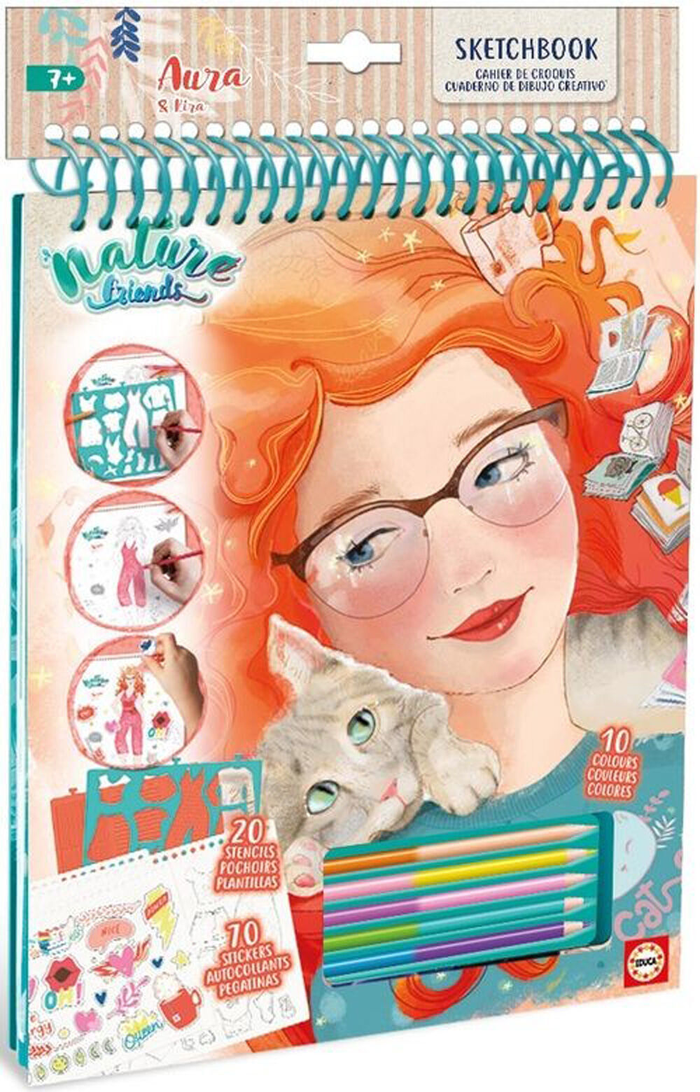 Nature Friends Educa Sketchbook