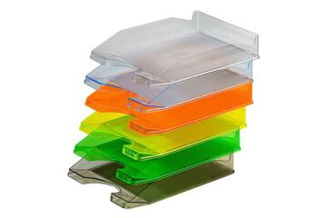 Bandeja Abacus 33x25 transparente 2u Bandeja Abacus 33x25 transparente 2u