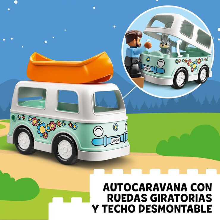 LEGO® Duplo Town Aventura en la Autocaranava Familar 10946