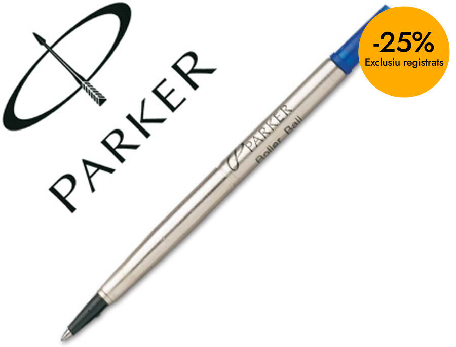 Recambio Roller 0,5mm Parker azul