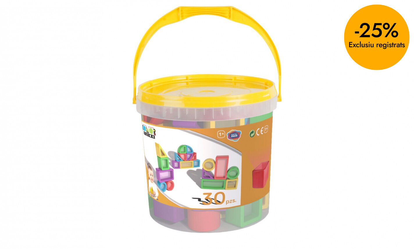 Juego de construcci&oacute;n Game Movil Color visi&oacute;n 30 piezas