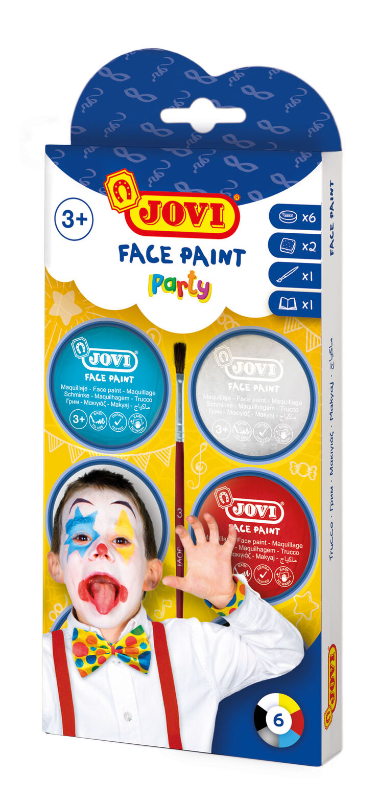 Maquillatge en crema Jovi Party 6 colors 8 ml