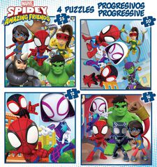 Puzle Progressius 12-16-20-25 Spidey