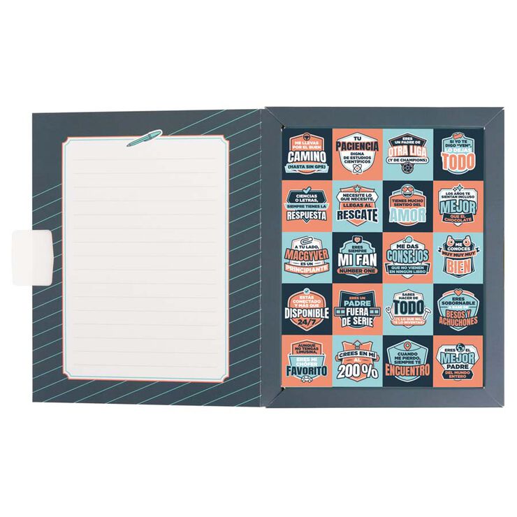 Libro de chocolatinas Mr. Wonderful Papá 20 mil razones…