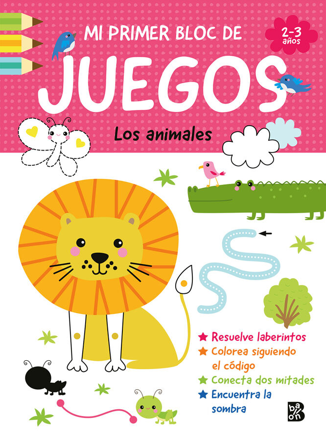 Mi primer bloc de juegos - Los animales