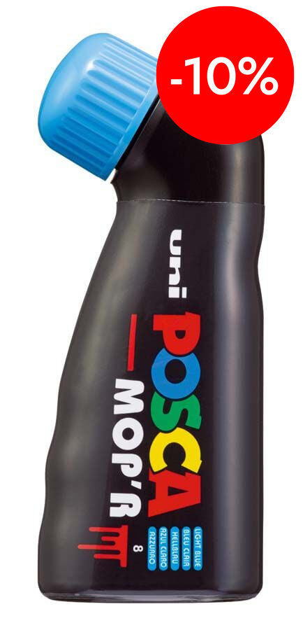 Retolador Posca Mop'r PCM-22 3-19mm blau clar