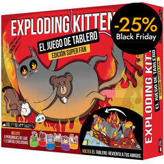 Exploding Kittens: Joc de taula Superfan Edició