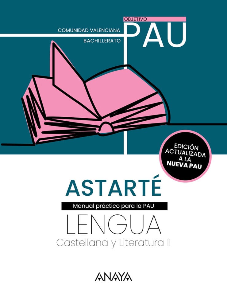 Astart&eacute;. Comunidad Valenciana. 2026. Lengua castellana y Literatura II. PAU