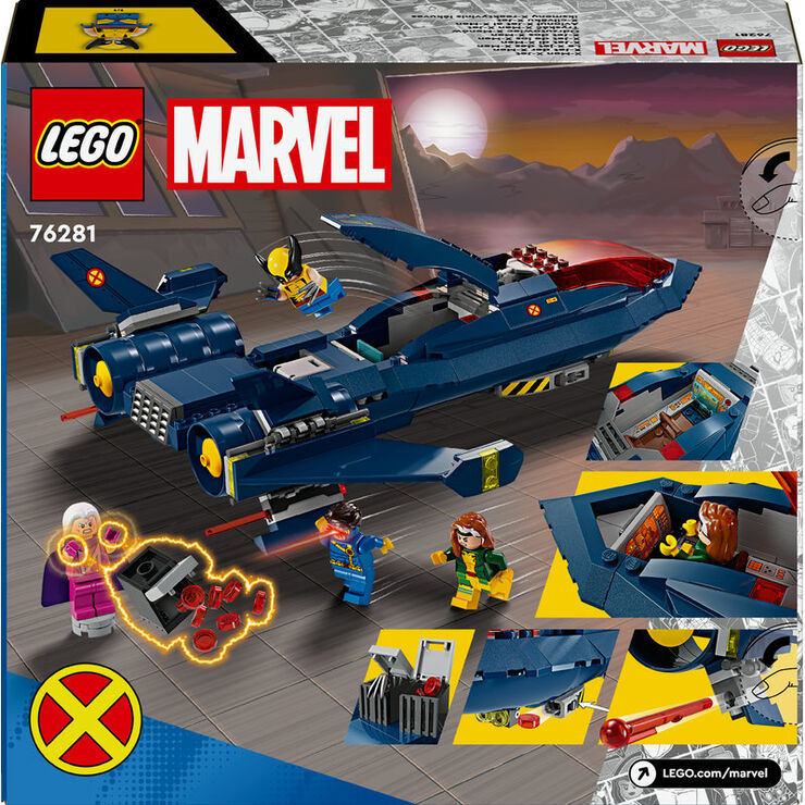 LEGO® Super Heroes X-Jet de los X-Men 76281
