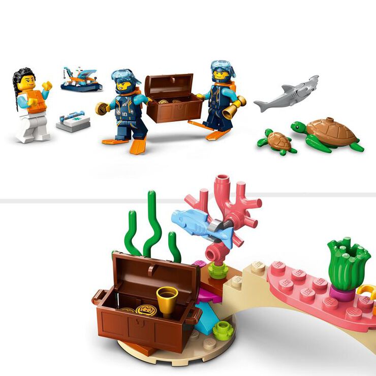 LEGO® City Vaixell de Buceig Explorador 60377