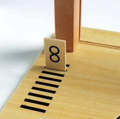Montessori - Soporte de perlas - Actividades del 1 a 9