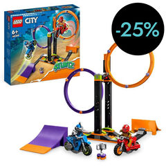 LEGO® City Stuntz Desafío Acrobático: Anillos Giratorios 60360