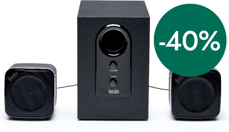 Altavoces&nbsp;Hercules&nbsp;Hercules&nbsp;2.1&nbsp;Cube
