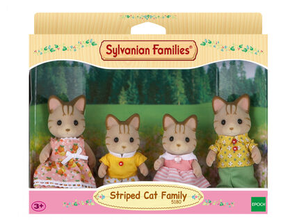 Sylvanian Families Gatos rayas Sylvanian Families Gatos rayas