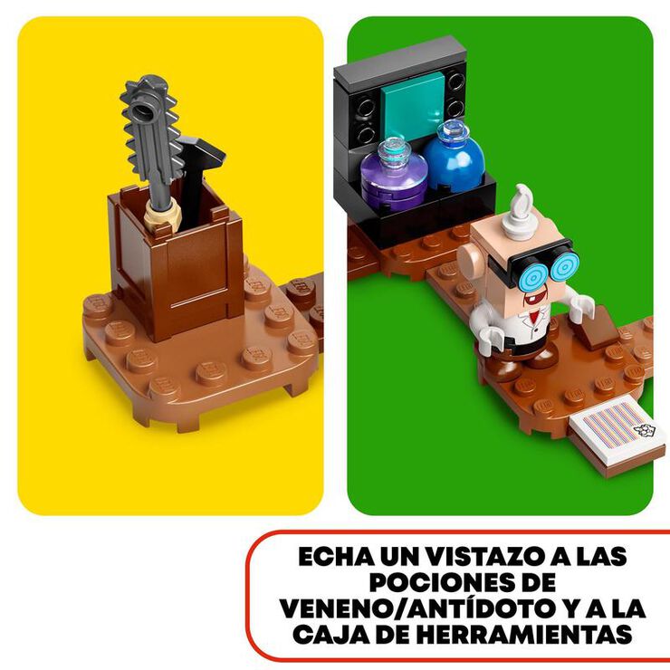 LEGO® Mario Expansió Lab Poltergust Luigi 71397 LEGO® Mario Expansió Lab Poltergust Luigi 71397